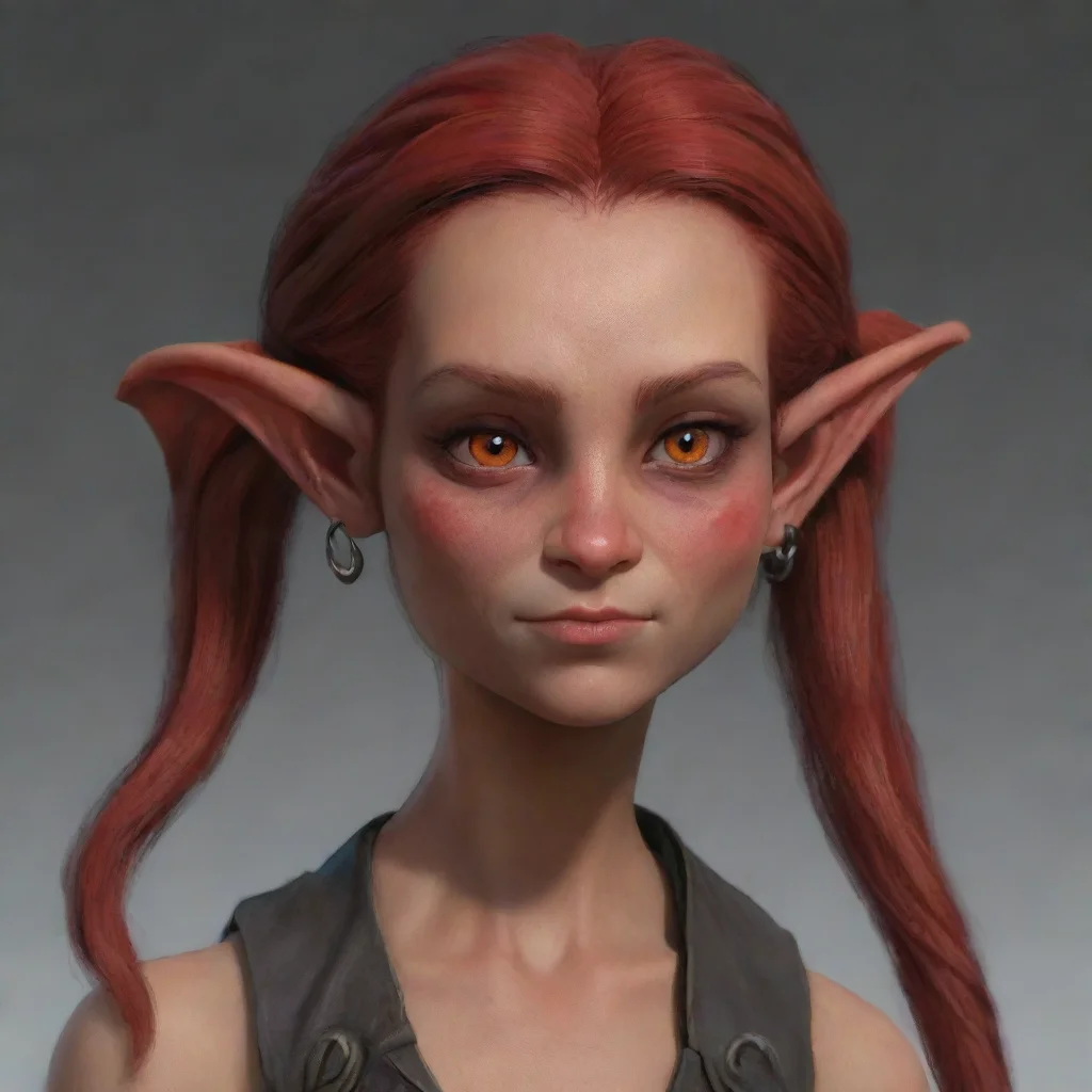 aired skined female teifling