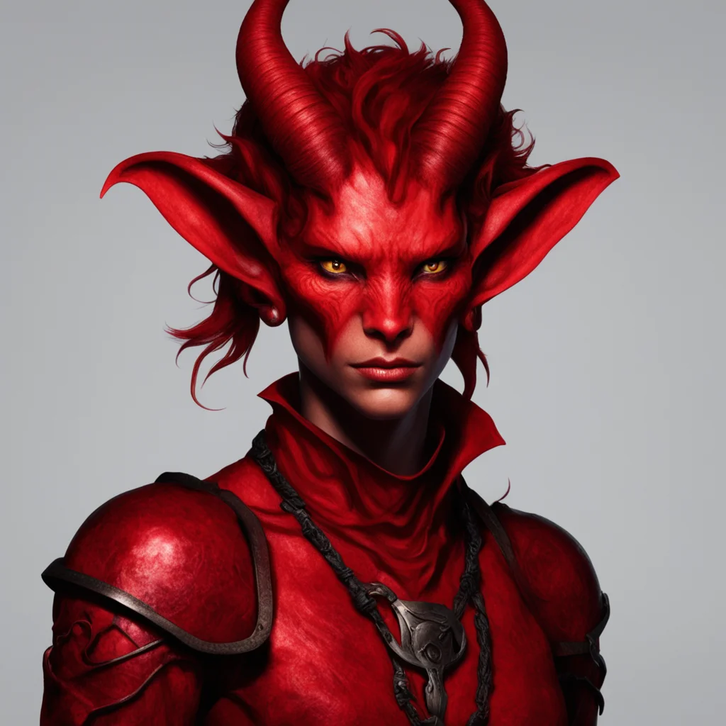 aired tiefling confident engaging wow artstation art 3