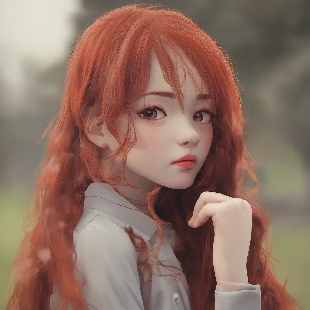 redhead girl  amazing awesome portrait 2