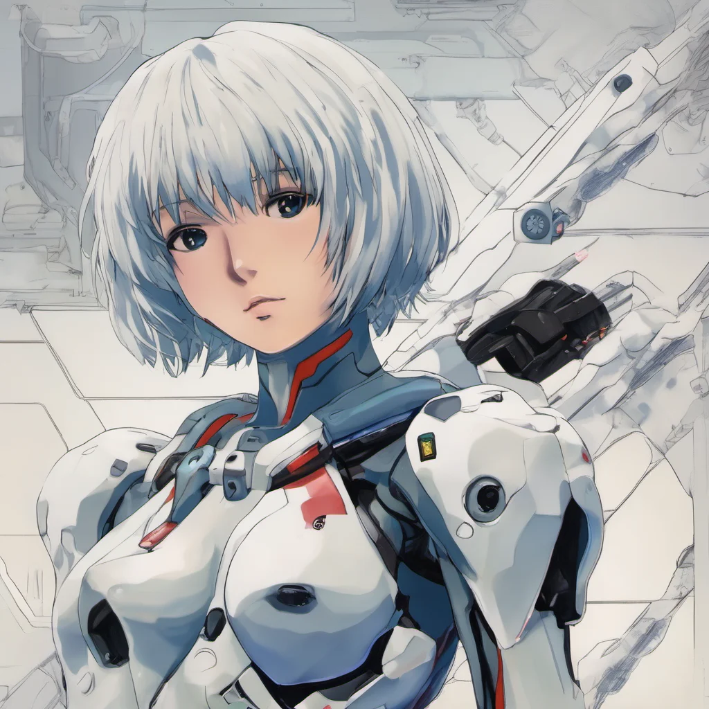 rei ayanami confident engaging wow artstation art 3