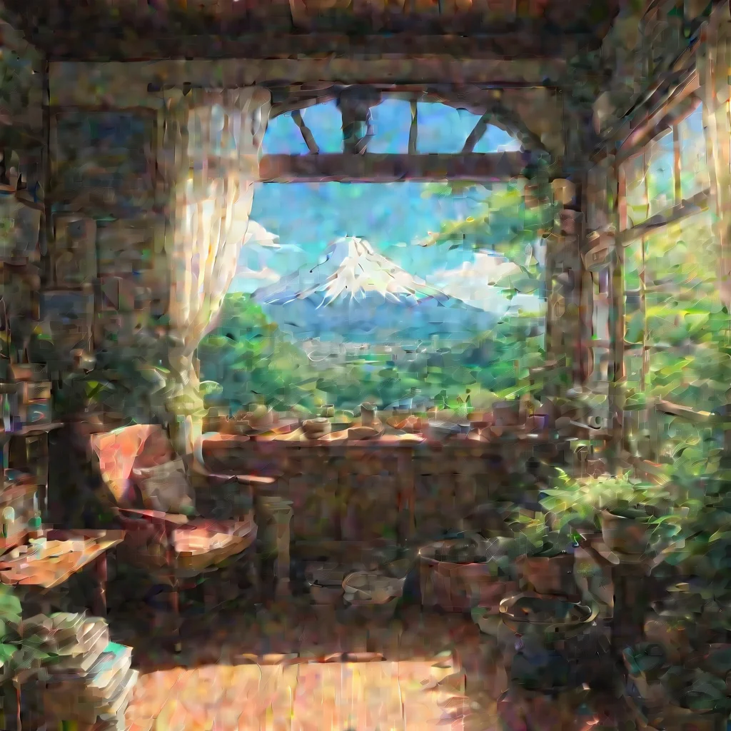 relaxing environment studio ghibli calming lowfi calm bright clear crisp day