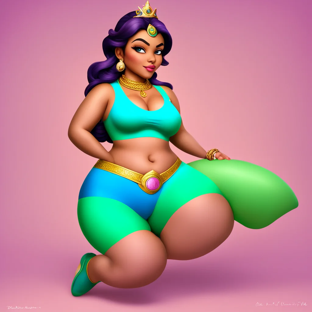 airelaxing princess jasmine tom boy curvy amazing awesome portrait 2