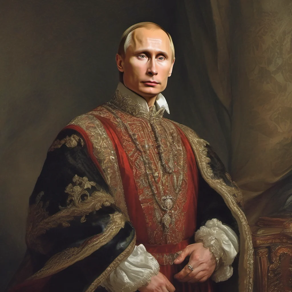 renaissance putin in dress in russia good looking trending fantastic 1