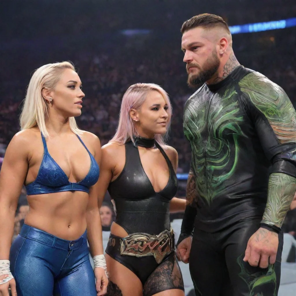 airhea ripley riptides liv morgan and dominik mysterio