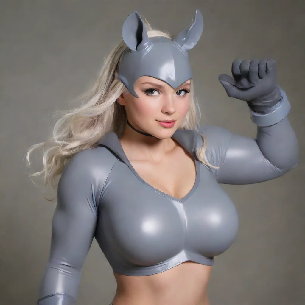 airhino girl super hero highschool girl