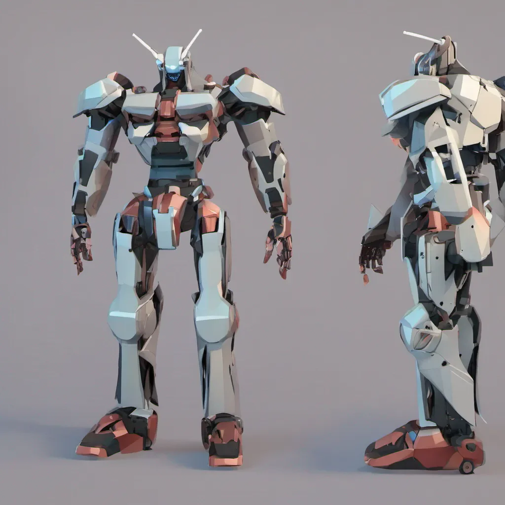 airobot low poly anime