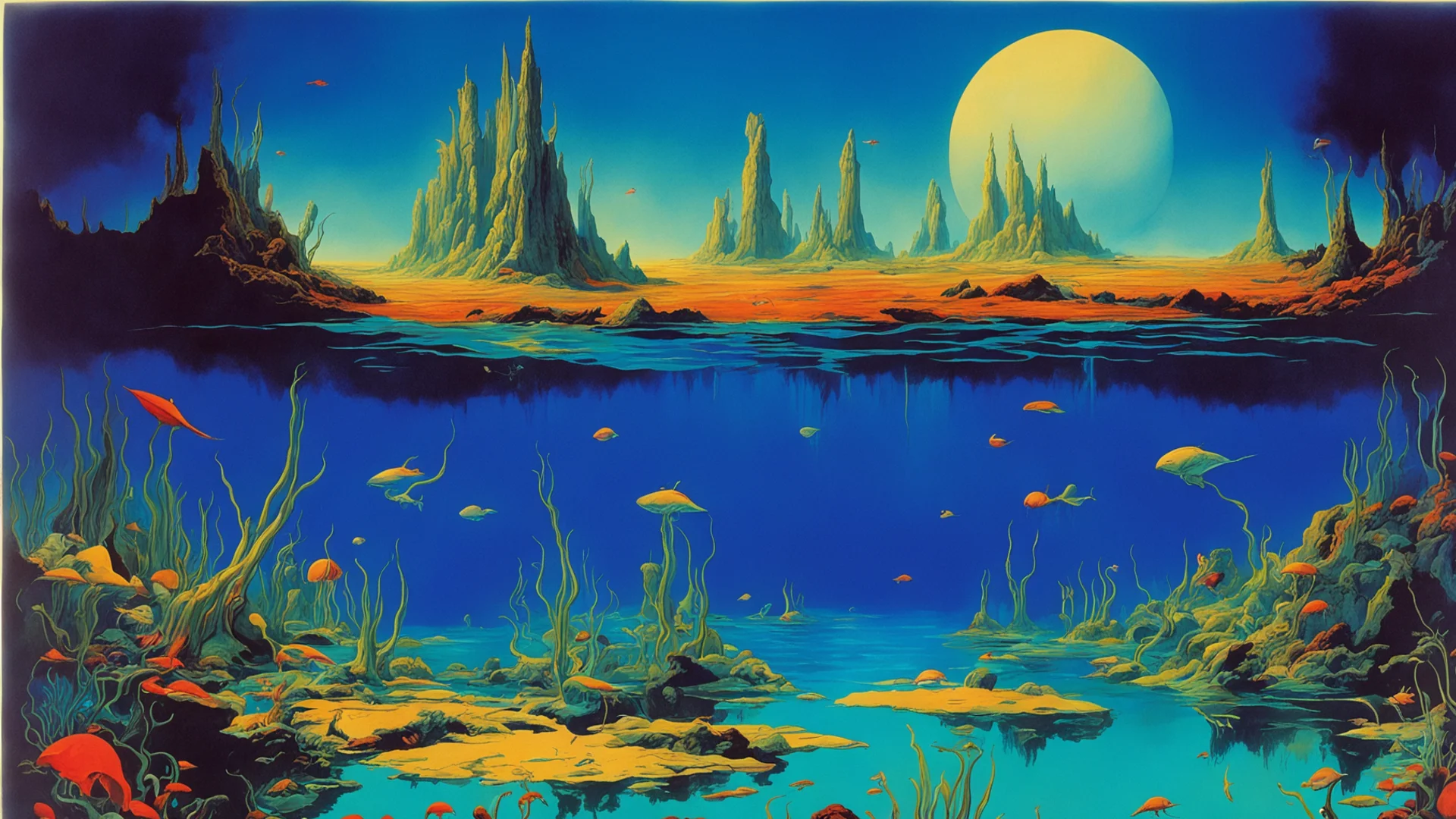 airoger dean underwater scene like yes album cover wide