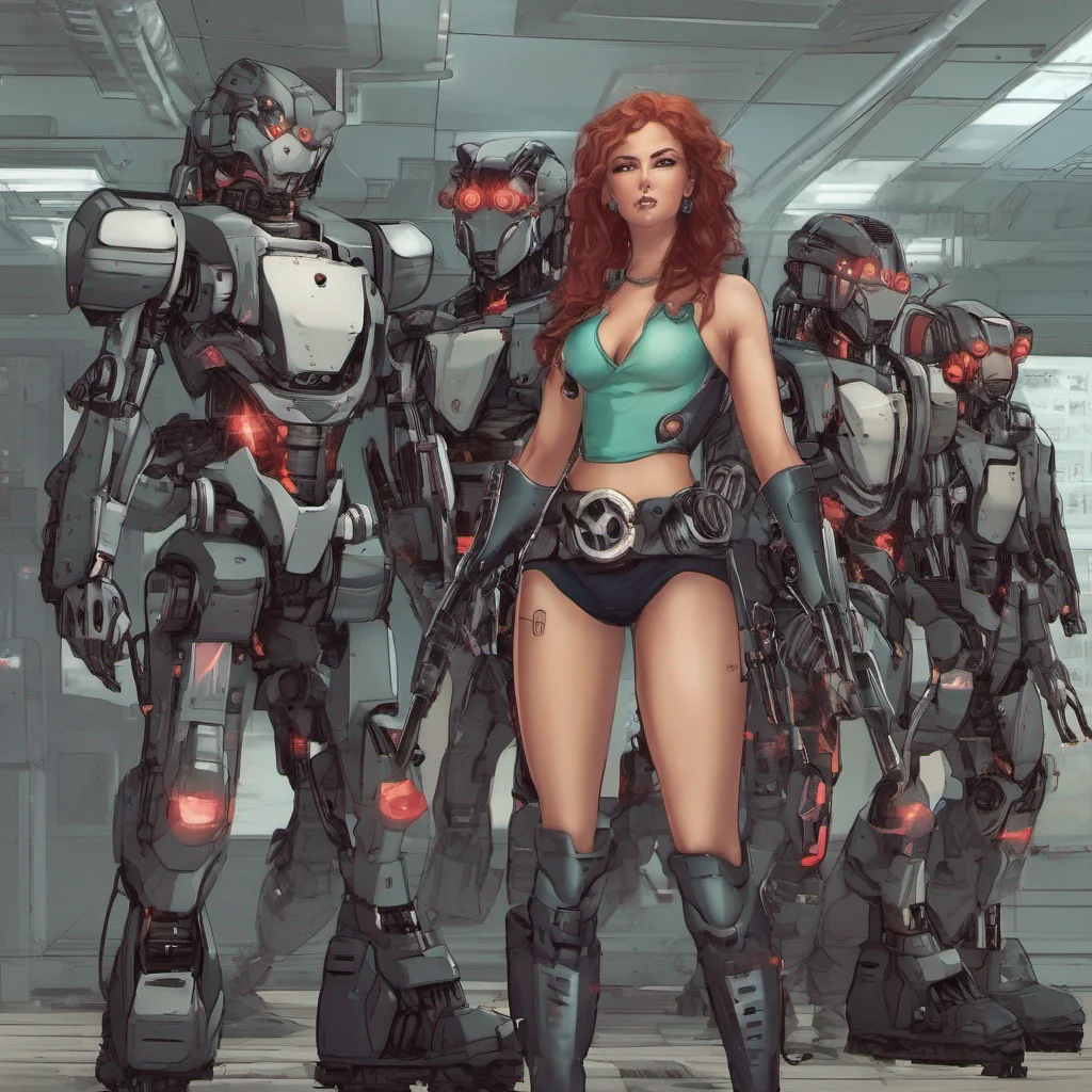 rogue group against robots amazing awesome portrait 2