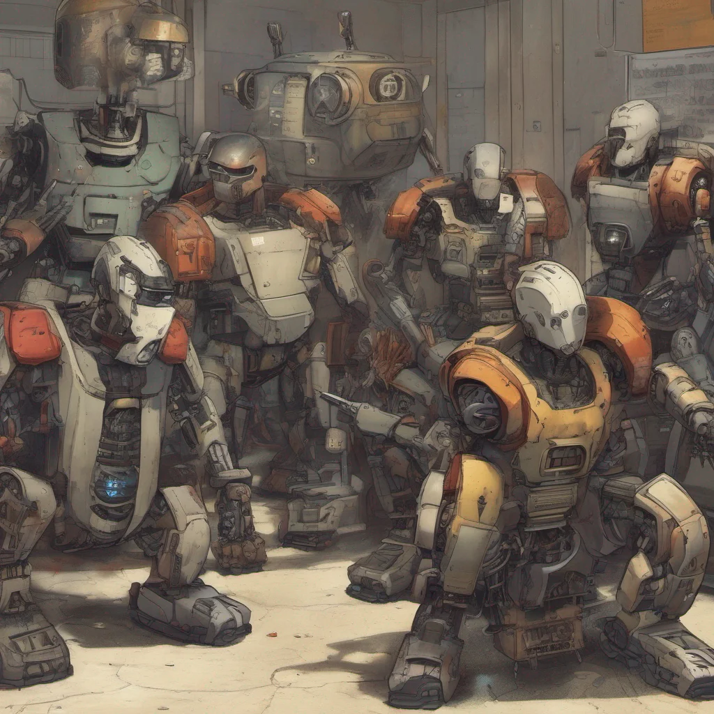 rogue group against robots