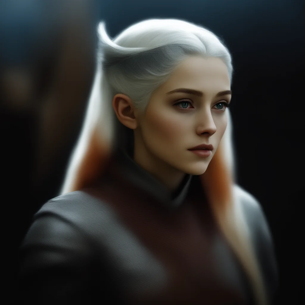 rohirrim women young white hair