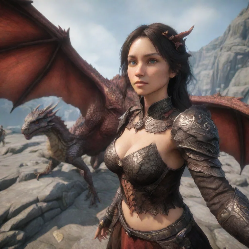 romantic female dragon first person