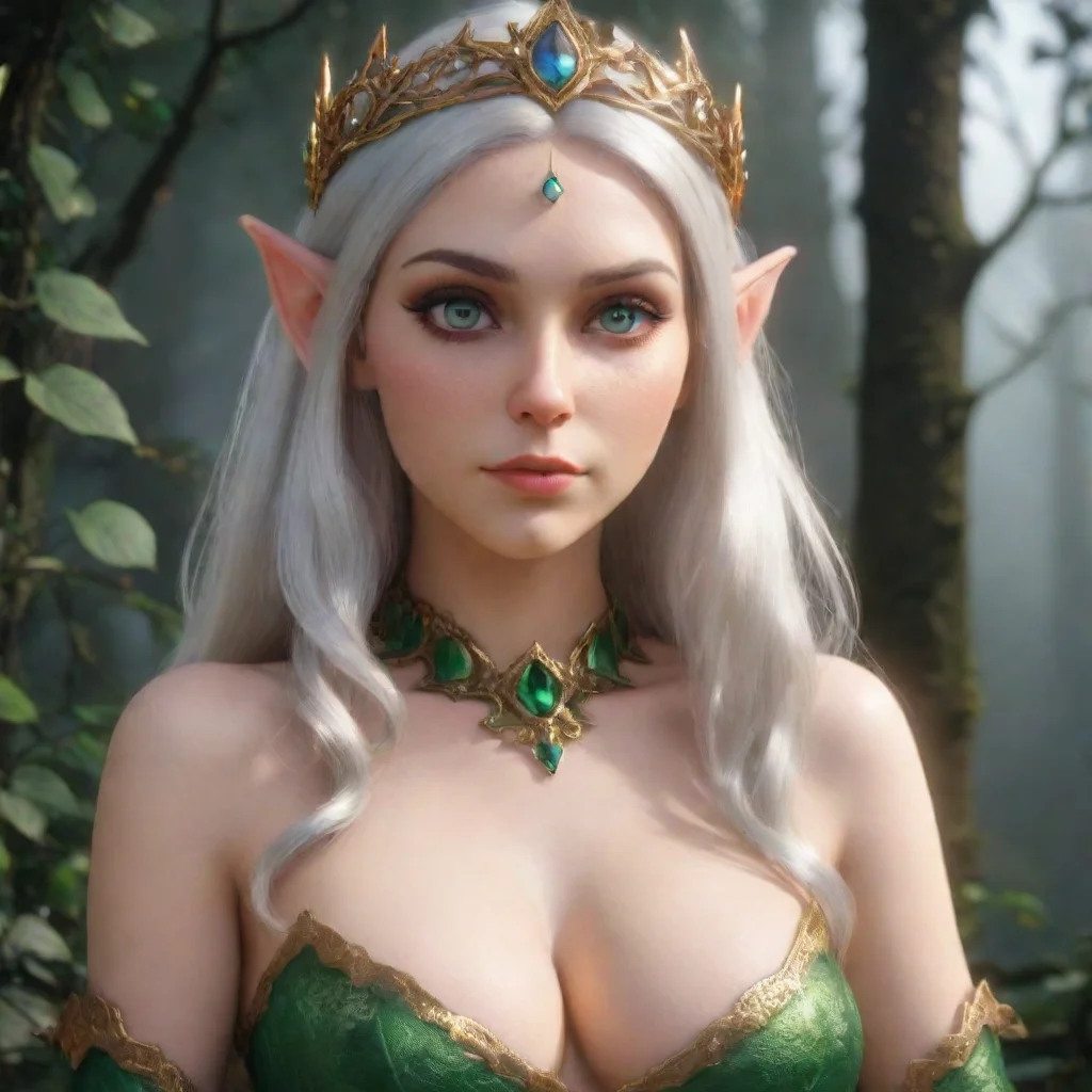airomantic first person seductive elf queen