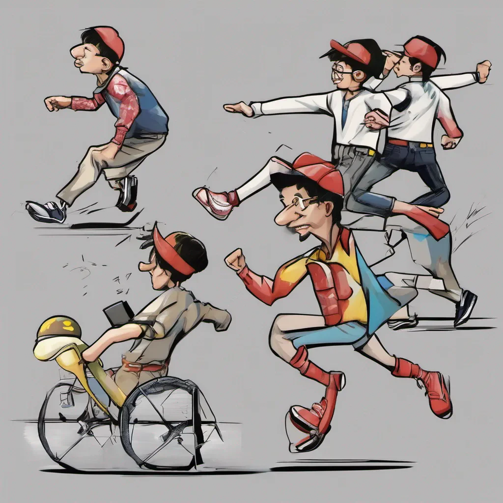 airunning man