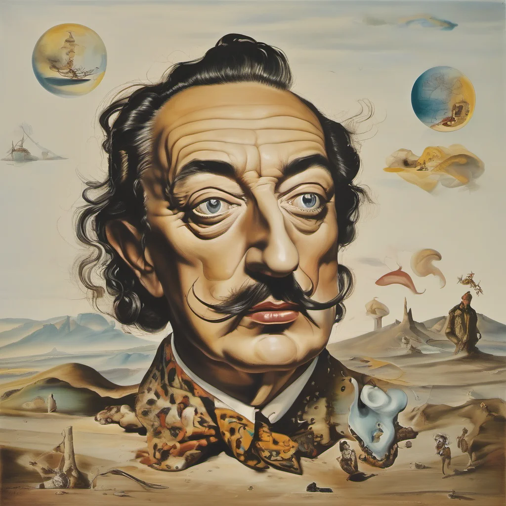 salvador dali confident engaging wow artstation art 3