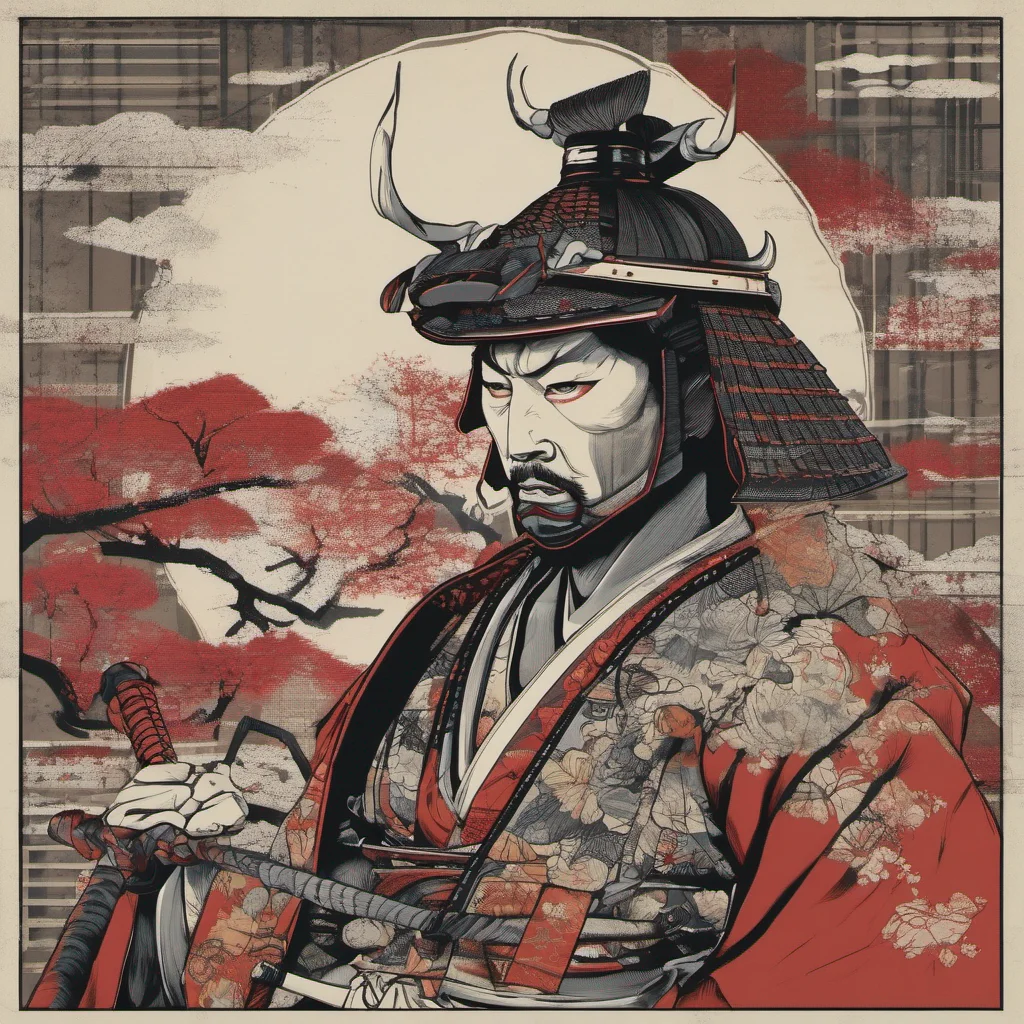 samurai  confident engaging wow artstation art 3
