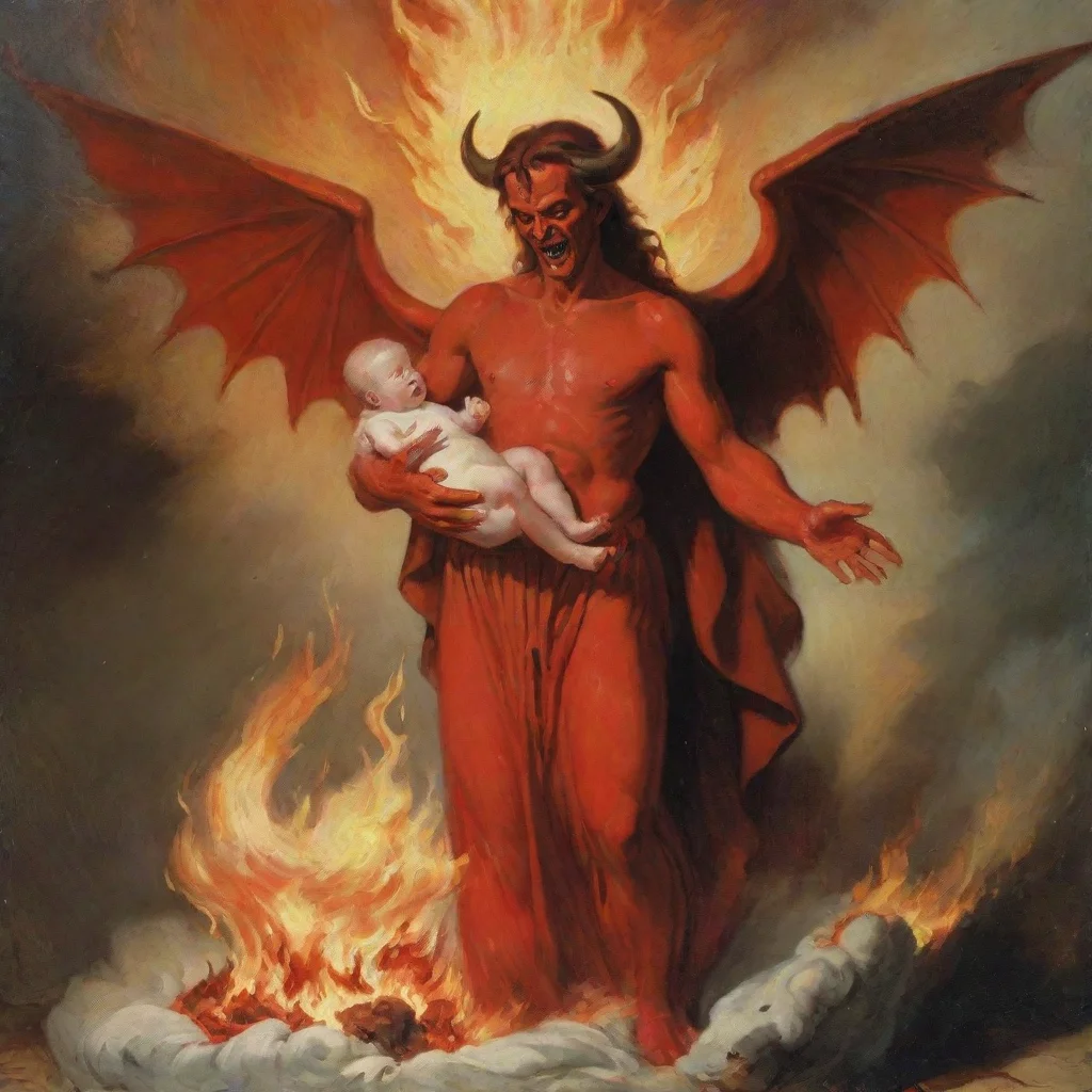 aisatan burning a newborn baby