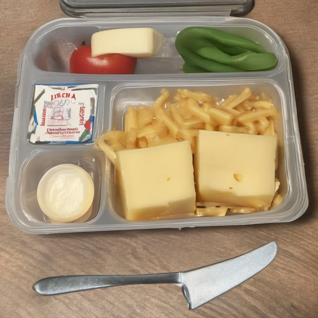 aischool lunch with government cheese amazing awesome portrait 2