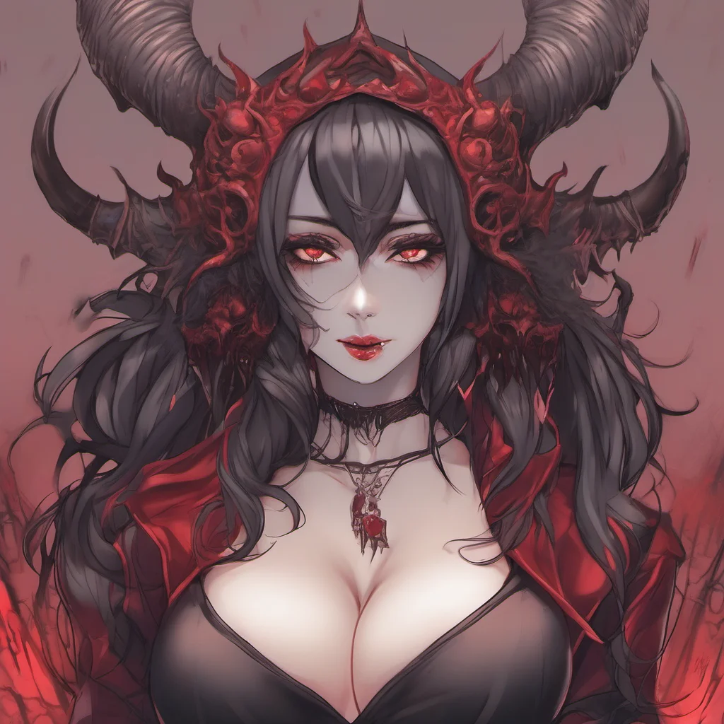 seductive demon confident engaging wow artstation art 3