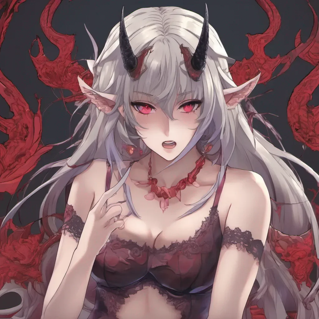 aiseductive feminine demon anime confident engaging wow artstation art 3