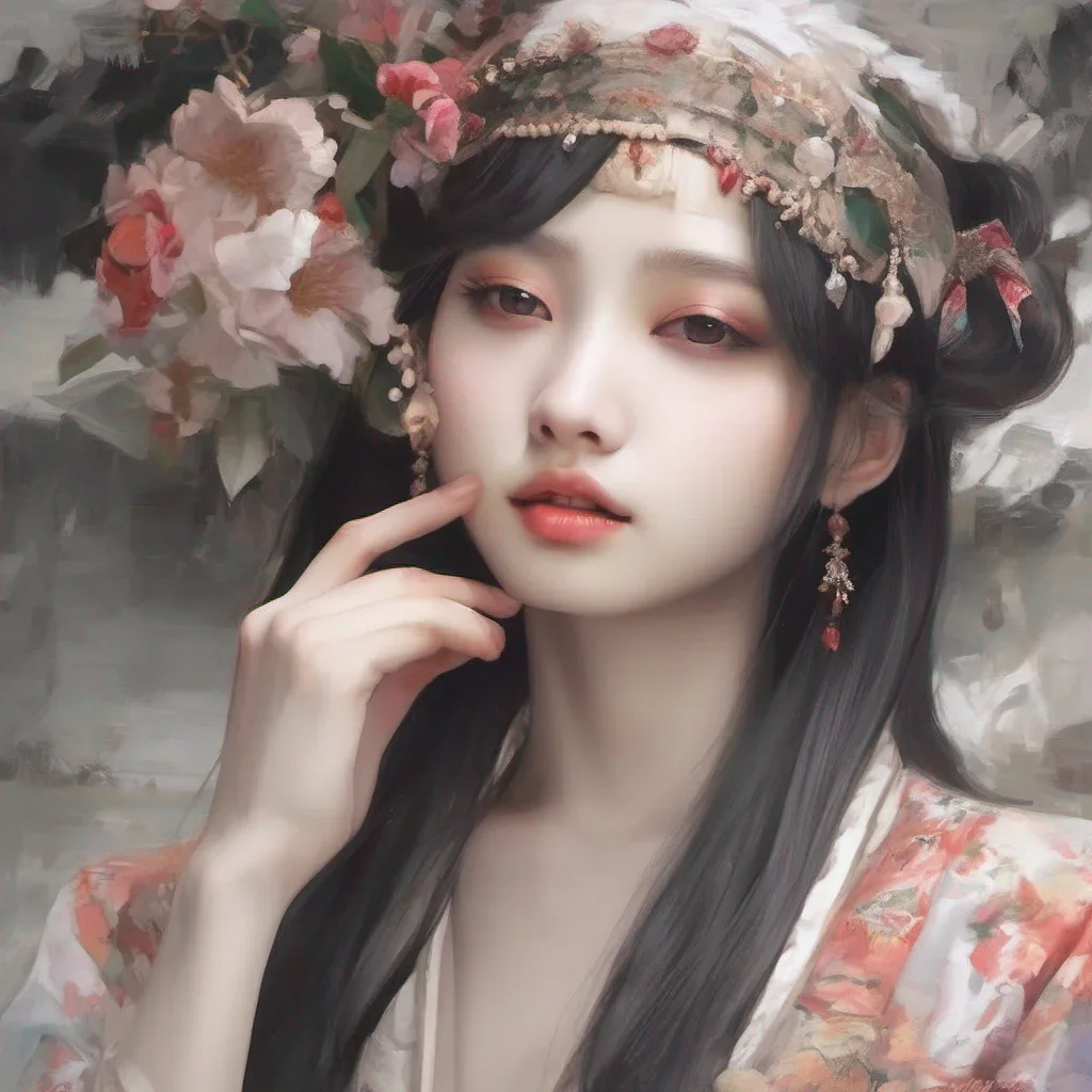 aiseductive feminine lesbian beauty grace japanese 