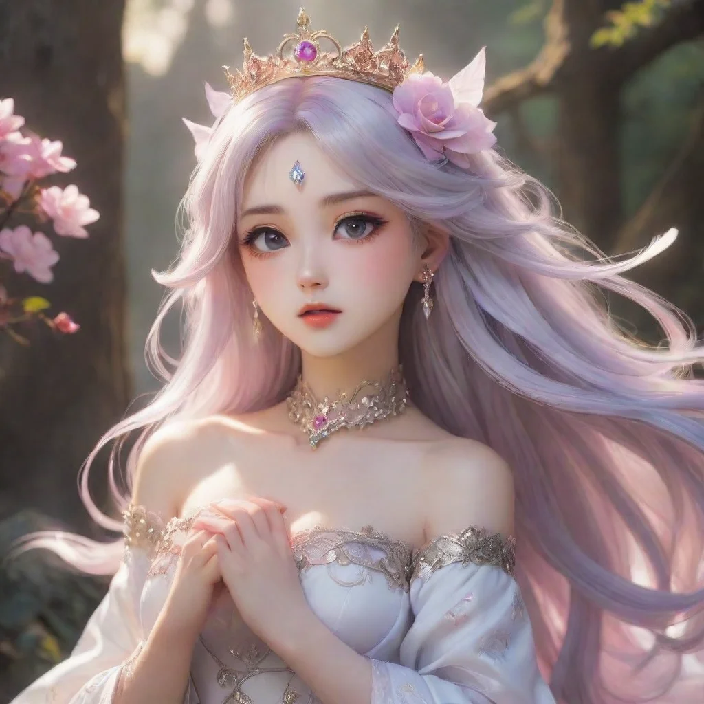 aiseductive feminine sweet princess majestic beauty grace god demon japanese stunning ethereal anime