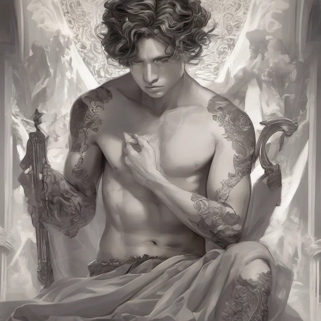 seductive god confident engaging wow artstation art 3