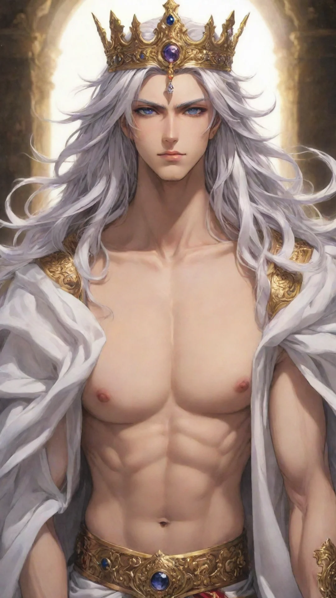 aiseductive god king sweet anime masculine feminine majestic hdtall