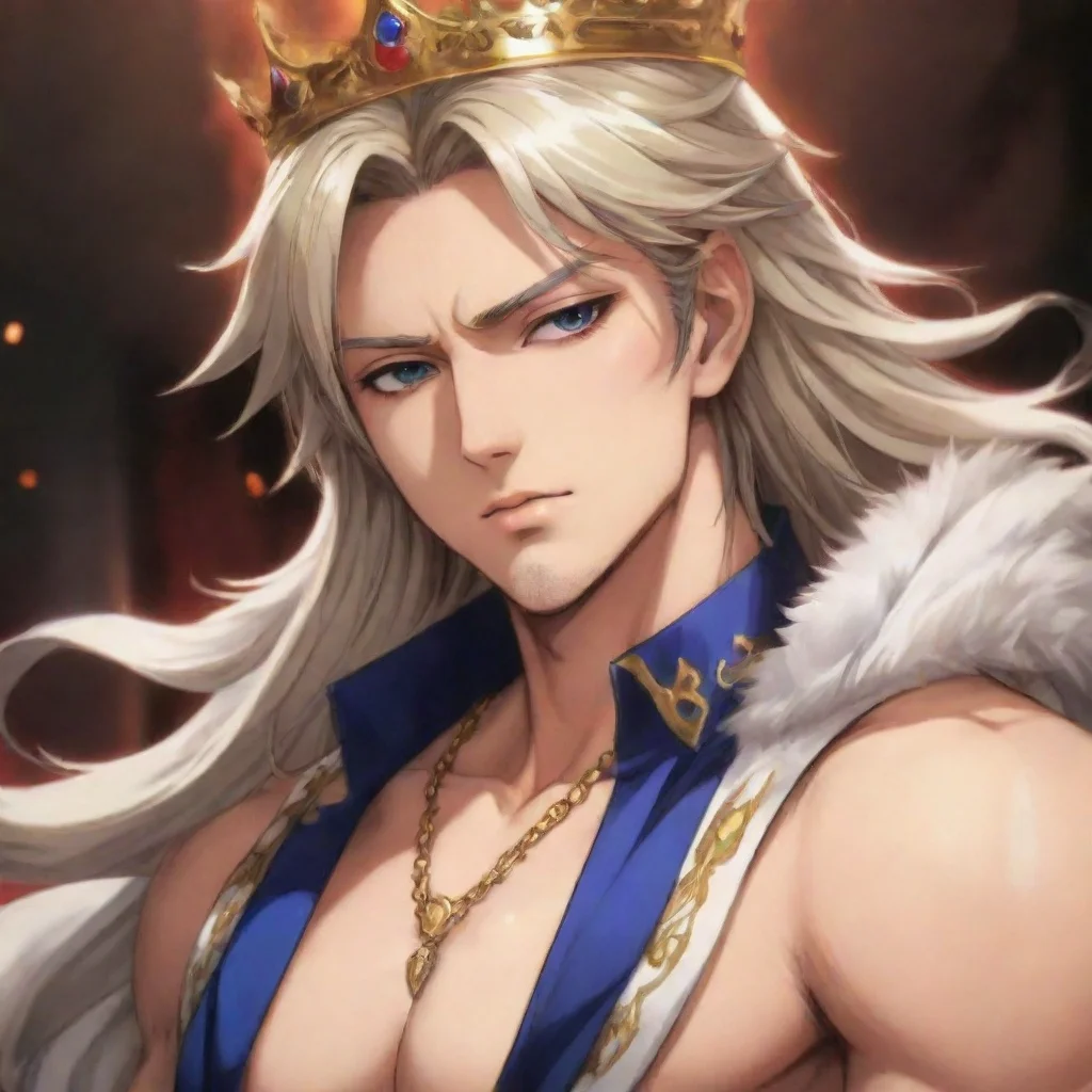 seductive majestic anime king