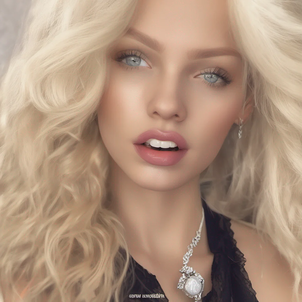 seductive snfw blond girl