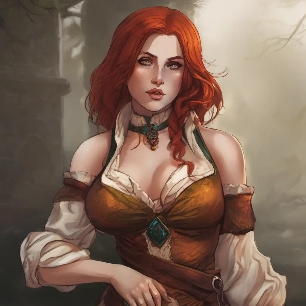 seductive triss amazing awesome portrait 2