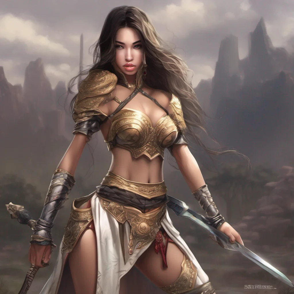 seductive warrior princess