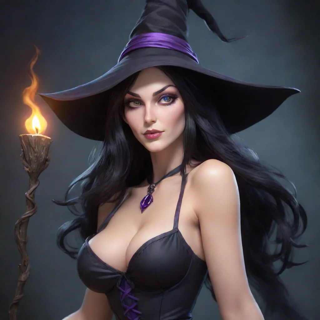 seductive witch mother detailed