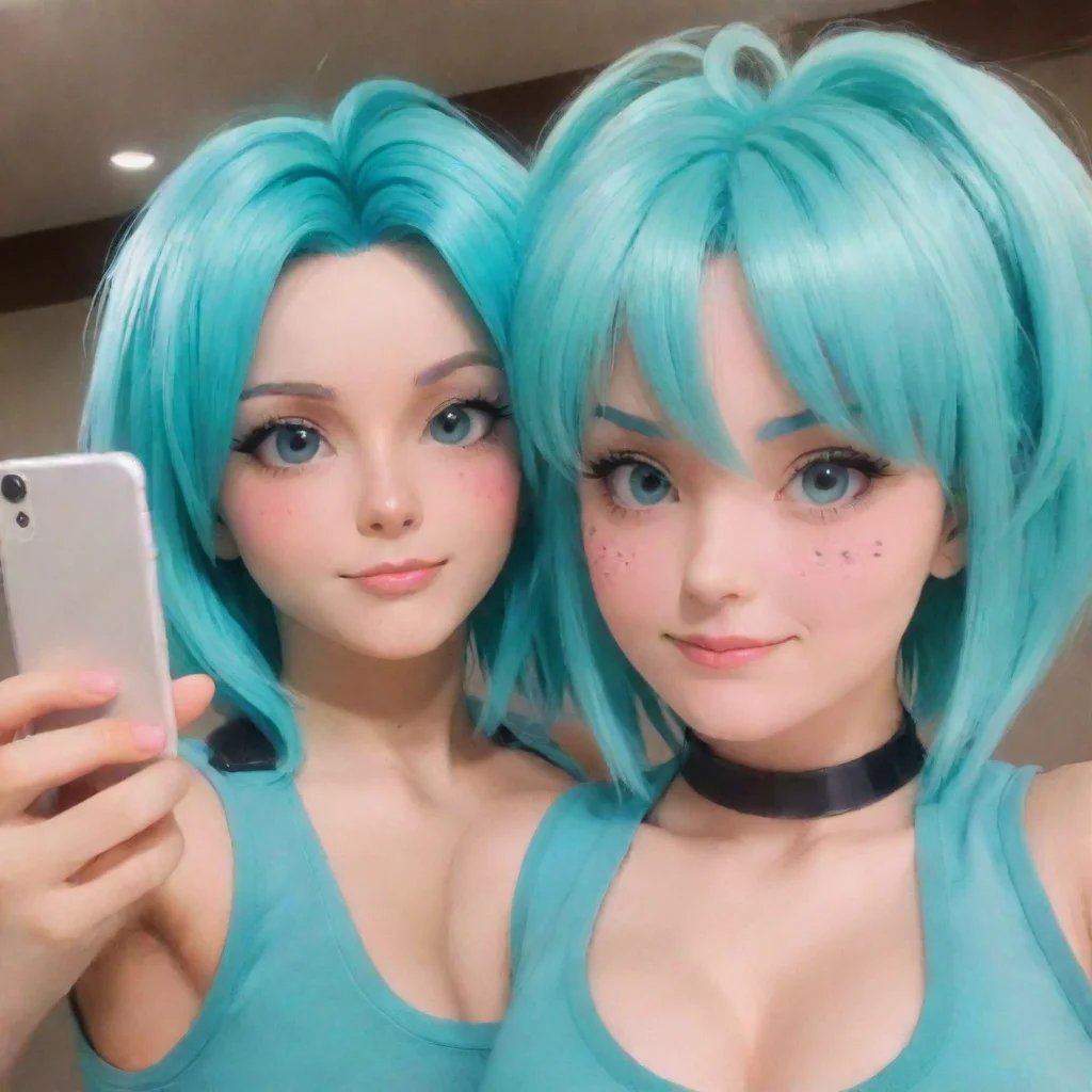 aiselfie of bulma anime