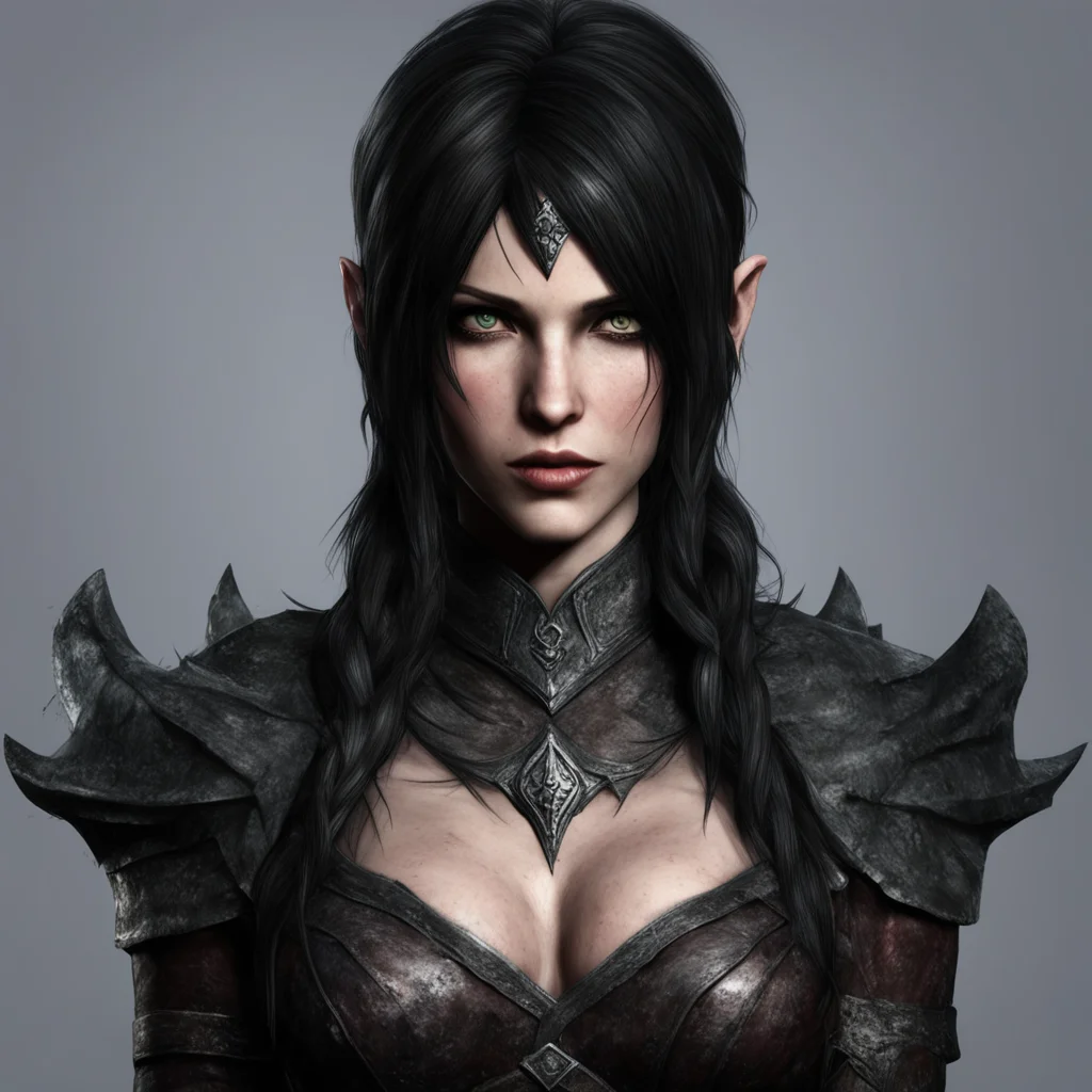serana skyrim amazing awesome portrait 2
