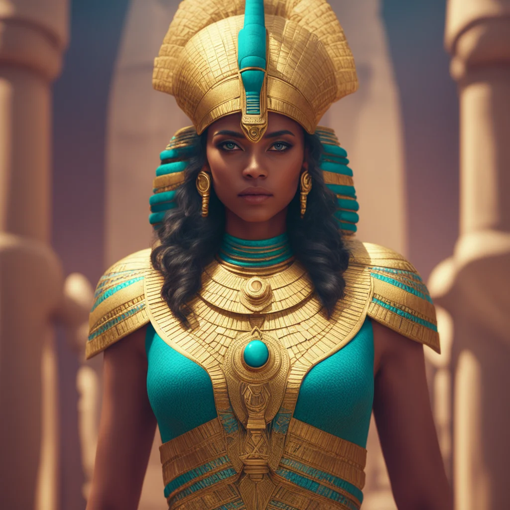 aiserqet selket goddess of protection egyptian heritage octane render cinematic color grading soft light atmospheric reali