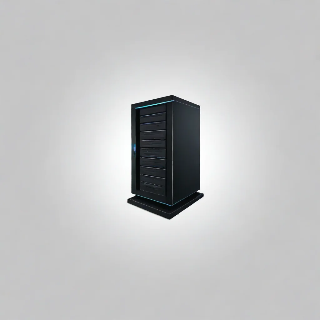 server logo minimalist artistic computer server company