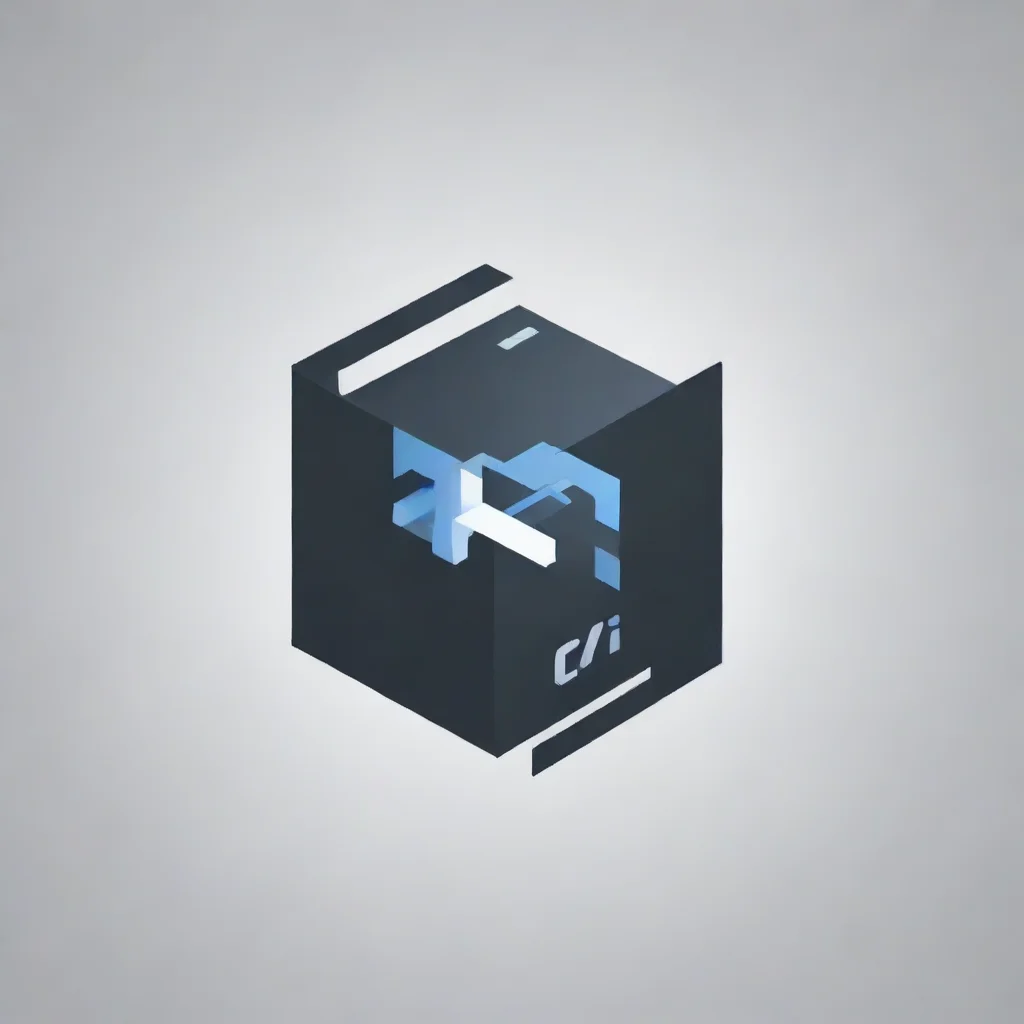 server logo minimalist artistic computer stable diffusion art server company
