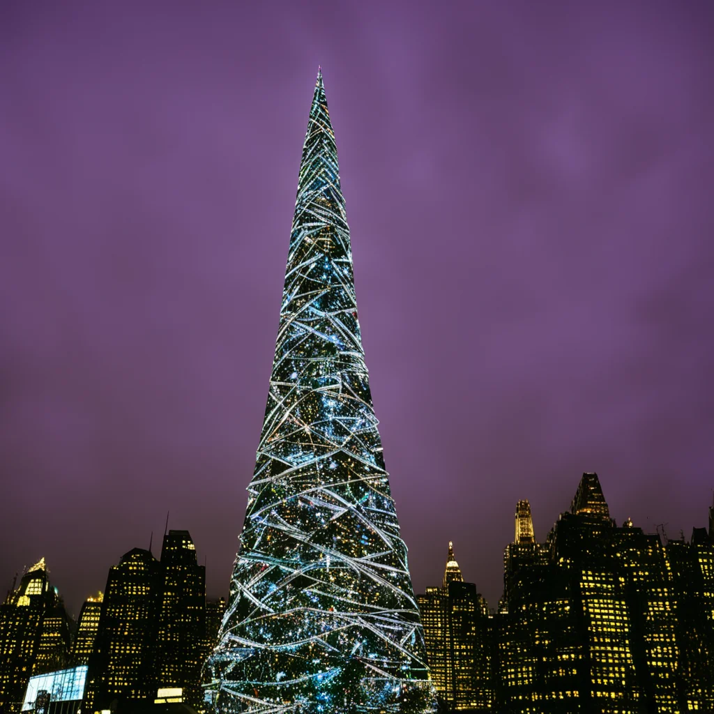 aishard in london christmas tree confident engaging wow artstation art 3