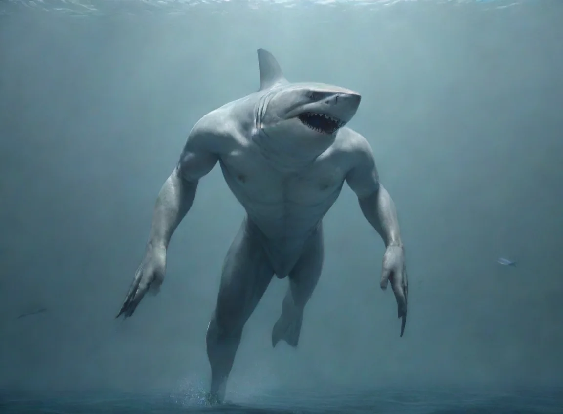 aishark humanoid  landscape43