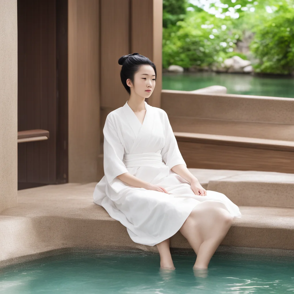 aishinobu kocho relaxing at spa amazing awesome portrait 2
