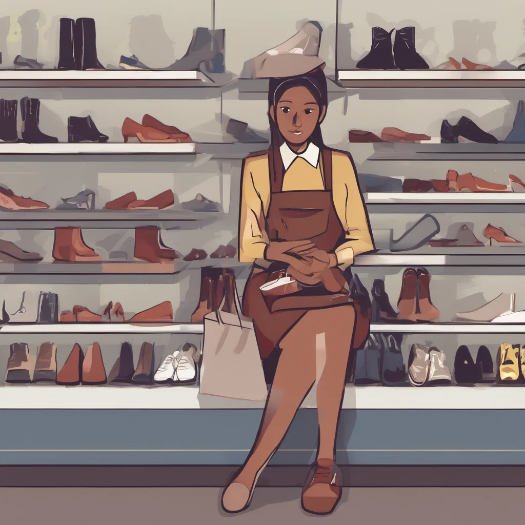 aishoe store saleswoman worker