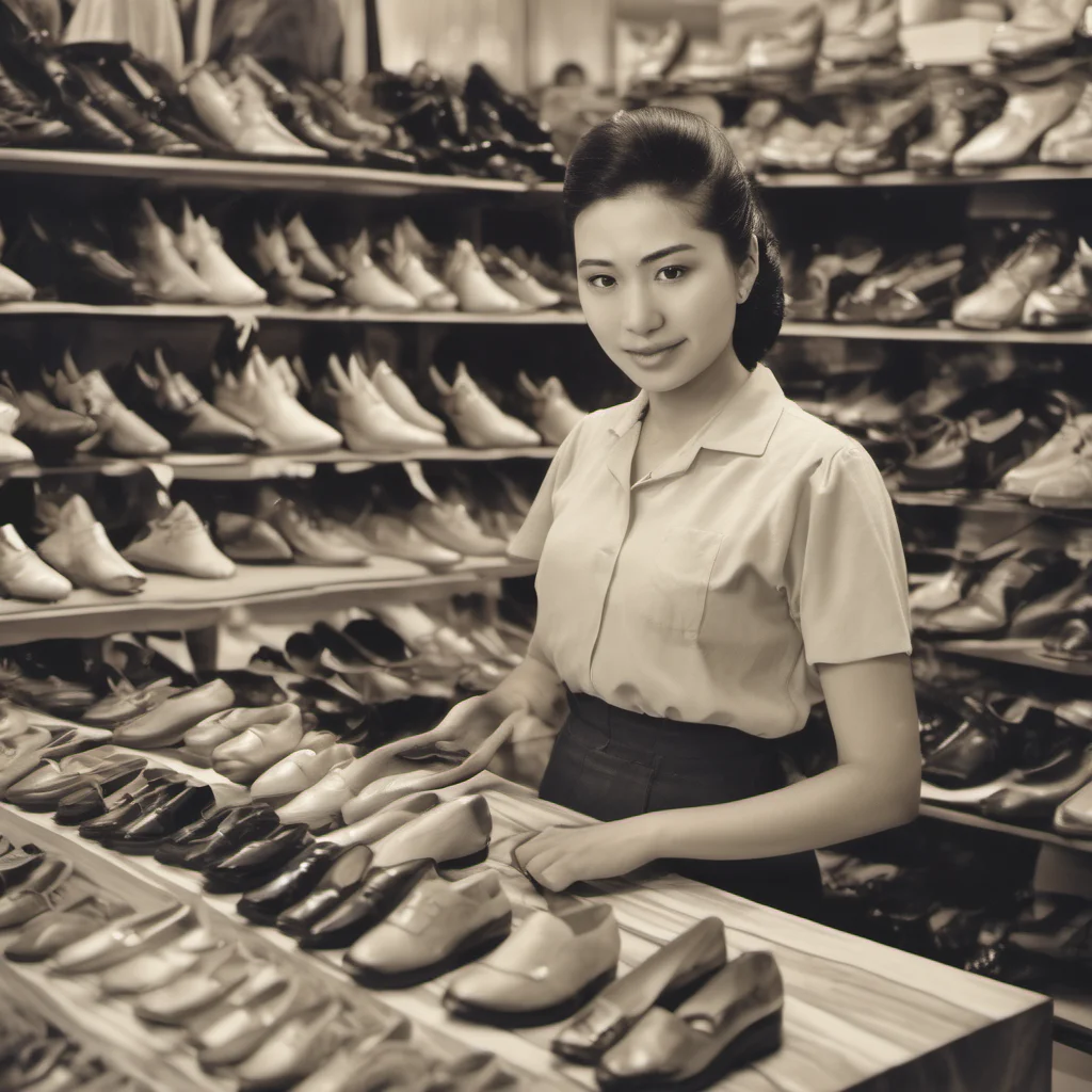 shoes store saleswoman worker amazing awesome portrait 2