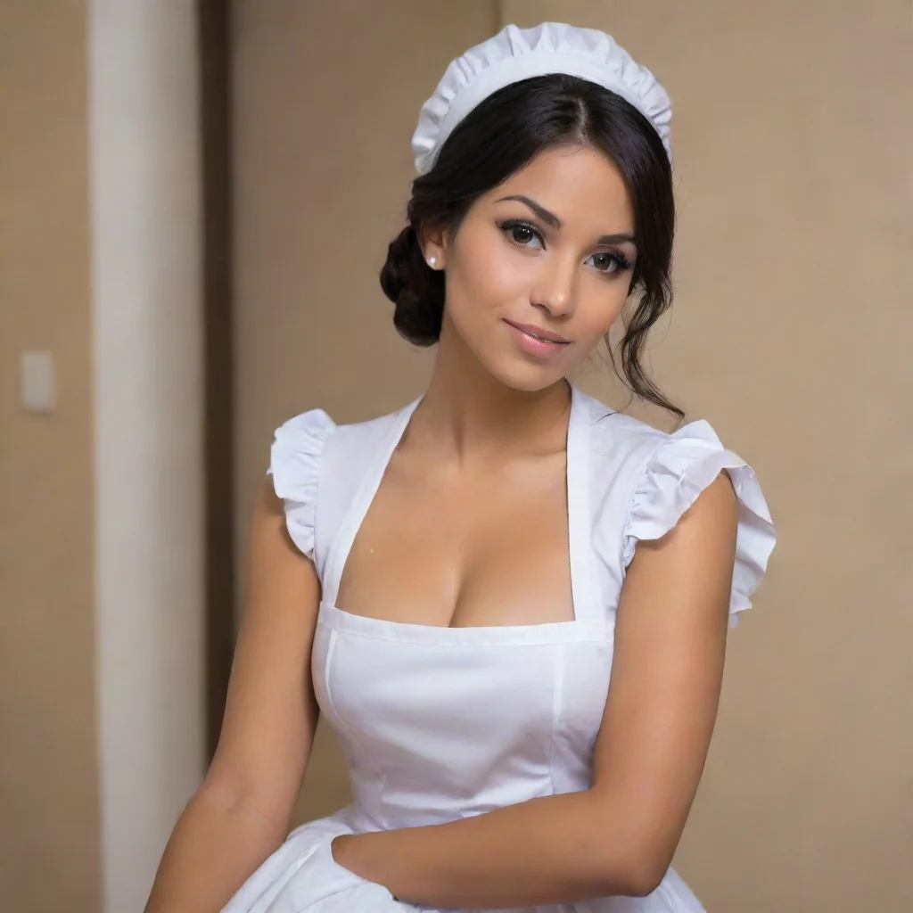 shy seductive latina maid 