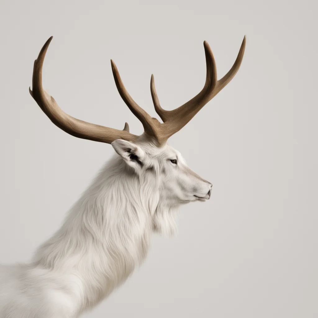 side profile antler confident engaging wow artstation art 3