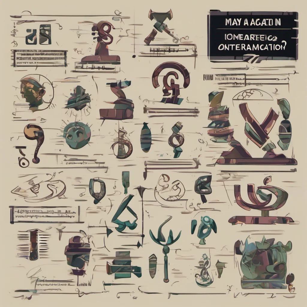 signo de interrogacion maya