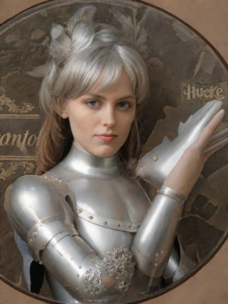 aisilver medieval full armor