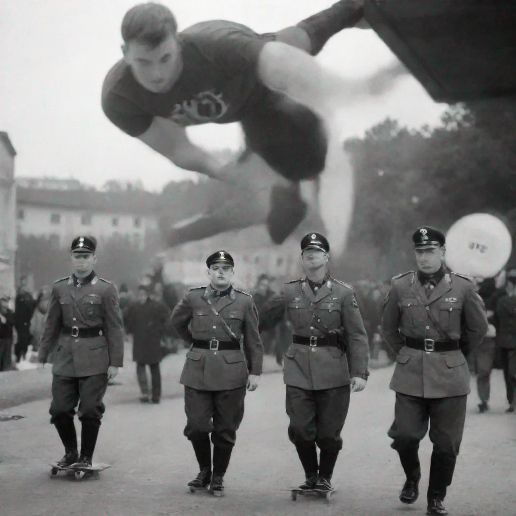 aiskater nazi on ramp