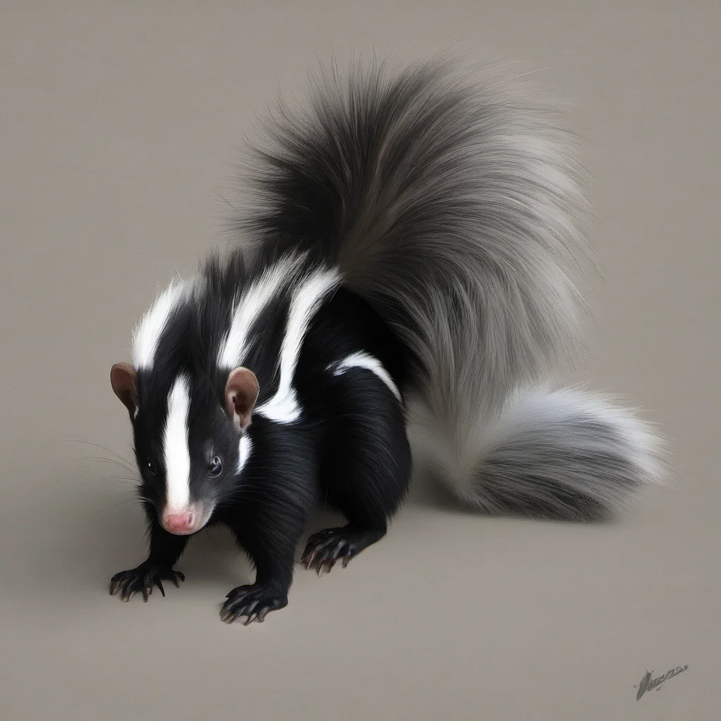 skunk amazing awesome portrait 2