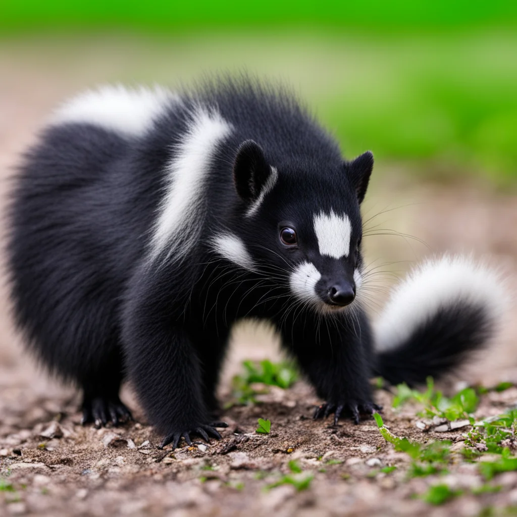 skunk spray amazing awesome portrait 2