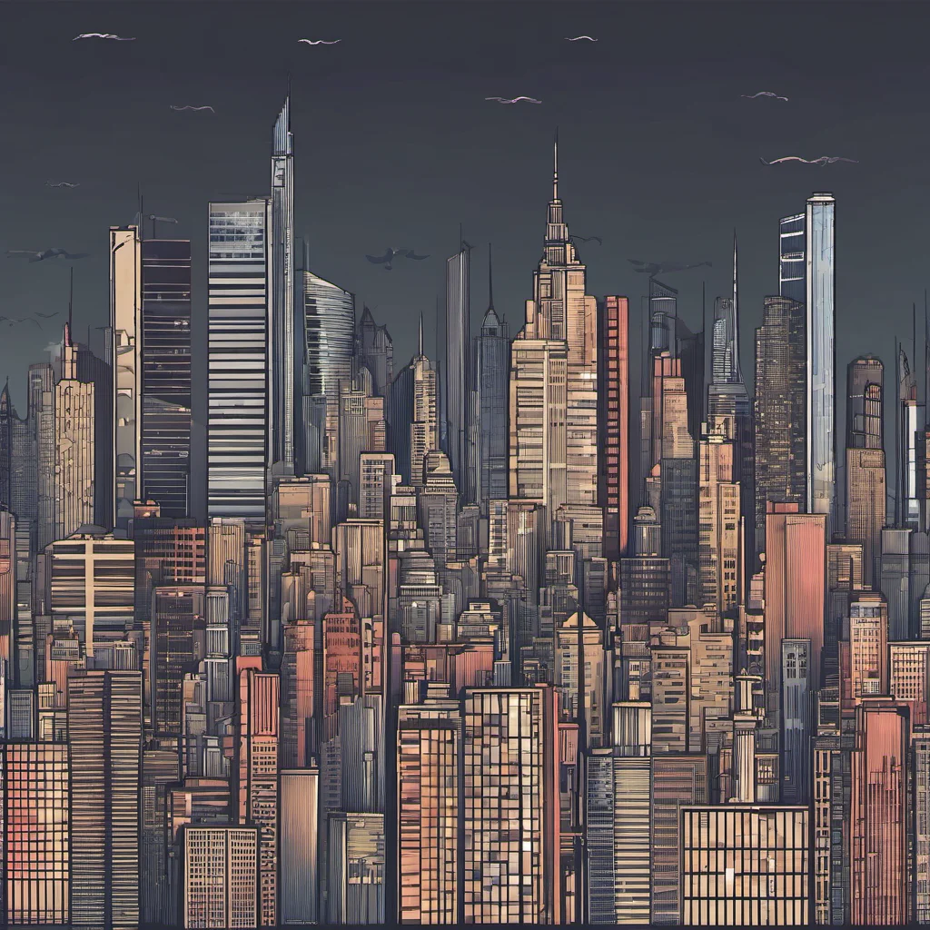 aiskyline of a big city